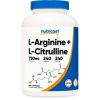 Nutricost L-Arginine L-Citrulline Complex 750mg, 240 Capsules - Non-GMO Supplement