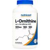 Nutricost L-Ornithine 500mg, 180 Capsules - Gluten Free Supplement