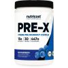 Nutricost Pre-X Xtreme Pre-Workout Complex Powder Blue Raspberry (30 Serv) - Non-GMO Supplement